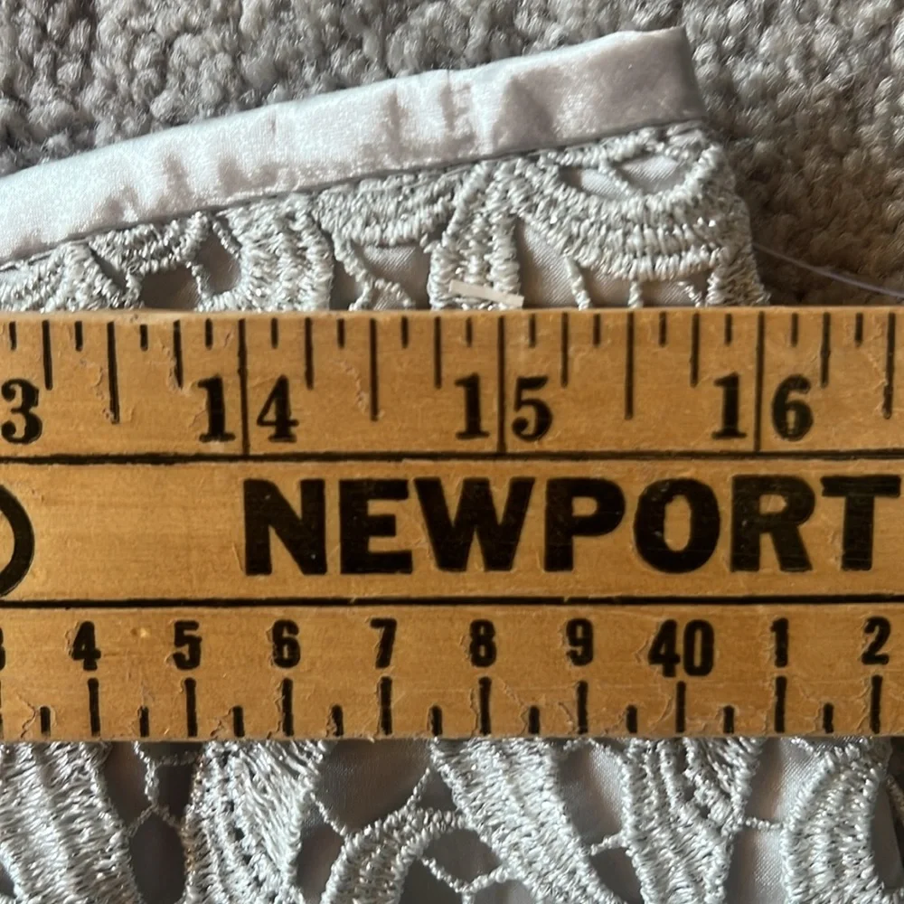 Tahari Gray Formal Suit Lace Sirt Size 8P  NWT - Picture 15 of 16